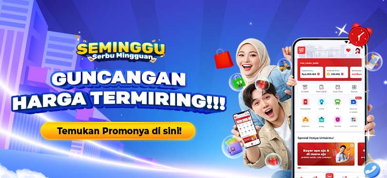 Logo Promo & Diskon LinkAja April 2026 | LinkAja