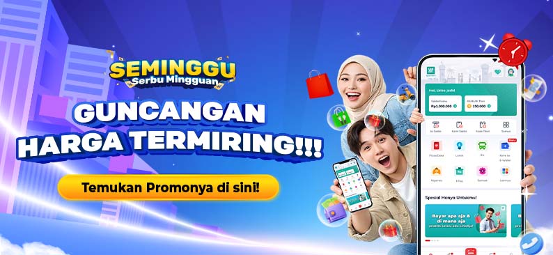 Logo Promo & Diskon LinkAja April 2026 | LinkAja