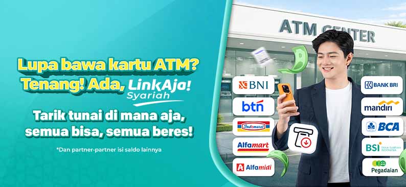 Logo Promo & Diskon LinkAja Mei 2026 | LinkAja