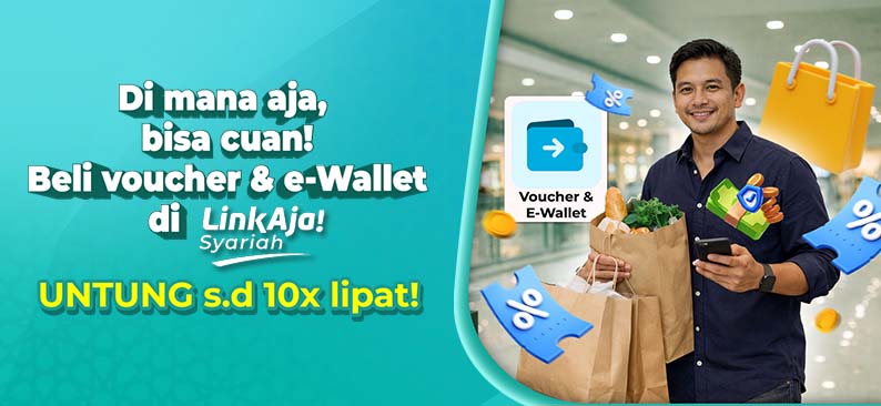 Logo Promo & Diskon LinkAja Mei 2026 | LinkAja