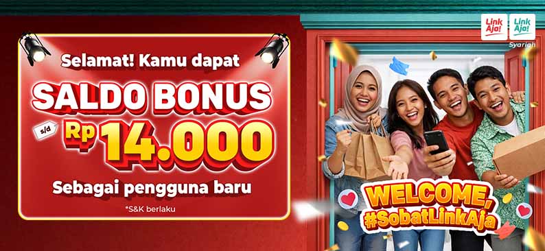 Logo Promo & Diskon LinkAja Mei 2026 | LinkAja