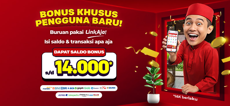 Logo Promo & Diskon LinkAja Mei 2026 | LinkAja