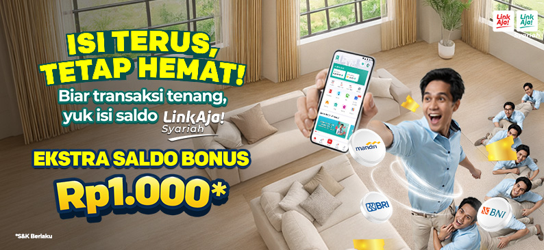 Logo Promo & Diskon LinkAja Mei 2026 | LinkAja