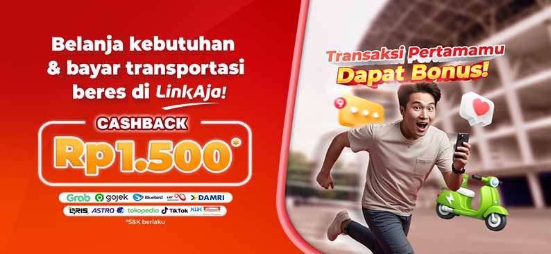 Logo Promo & Diskon LinkAja Mei 2026 | LinkAja