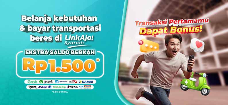 Logo Promo & Diskon LinkAja Mei 2026 | LinkAja
