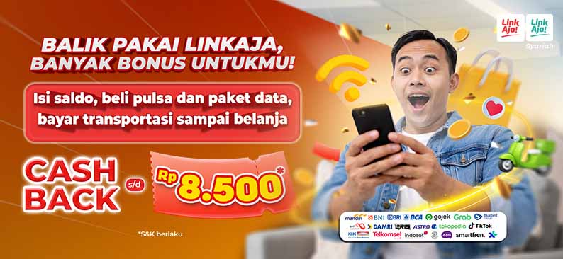 Logo Promo & Diskon LinkAja Mei 2026 | LinkAja