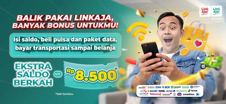 Logo Promo & Diskon LinkAja Mei 2026 | LinkAja