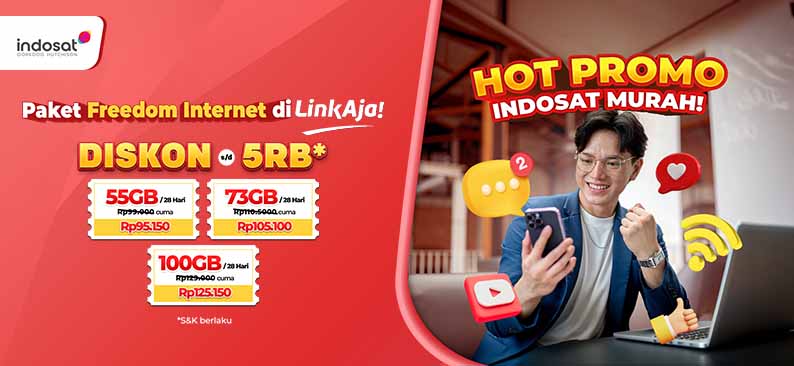 Logo Promo & Diskon LinkAja Mei 2026 | LinkAja