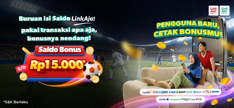 Logo Promo & Diskon LinkAja Mei 2026 | LinkAja