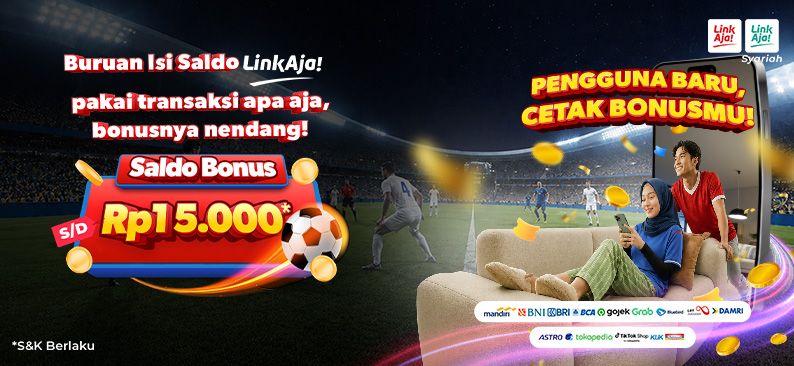 Logo Promo & Diskon LinkAja Mei 2026 | LinkAja