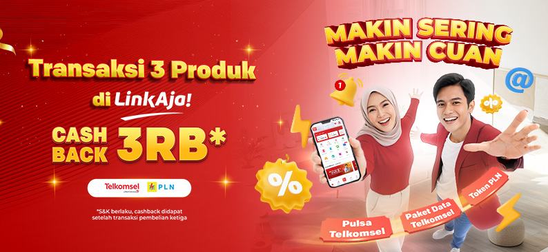 Logo Promo & Diskon LinkAja Mei 2026 | LinkAja