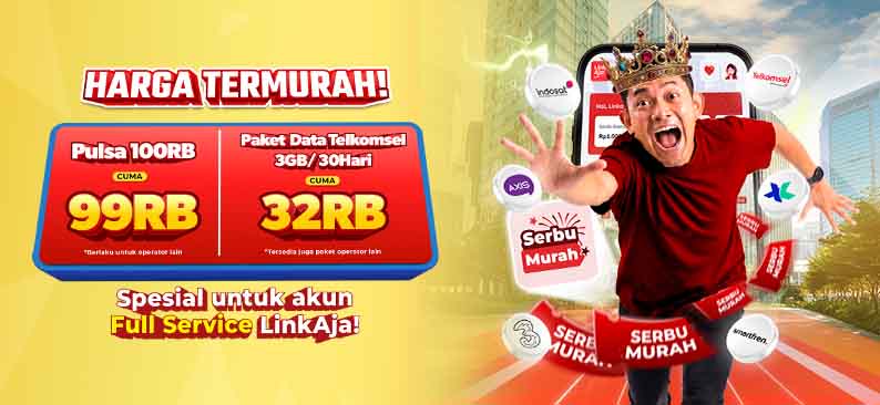 Logo Promo & Diskon LinkAja Juni 2026 | LinkAja