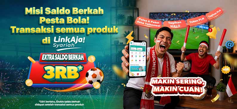 Logo Promo & Diskon LinkAja Mei 2026 | LinkAja