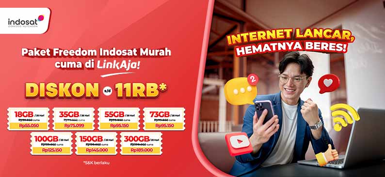 Logo Promo & Diskon LinkAja Juni 2026 | LinkAja