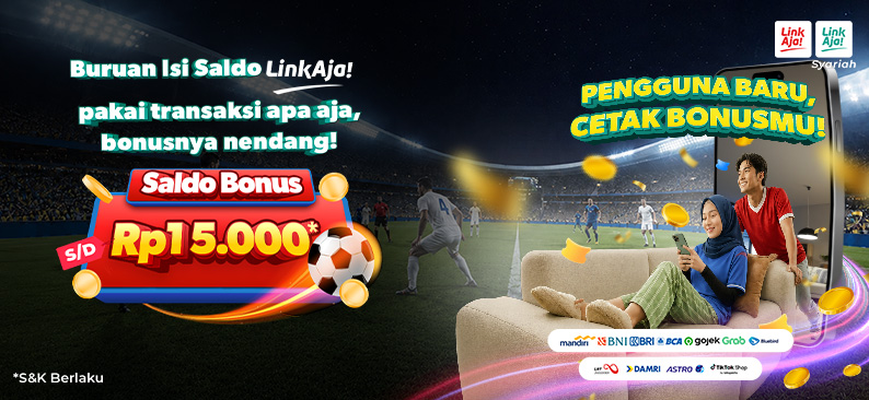 Logo Promo & Diskon LinkAja Juni 2026 | LinkAja