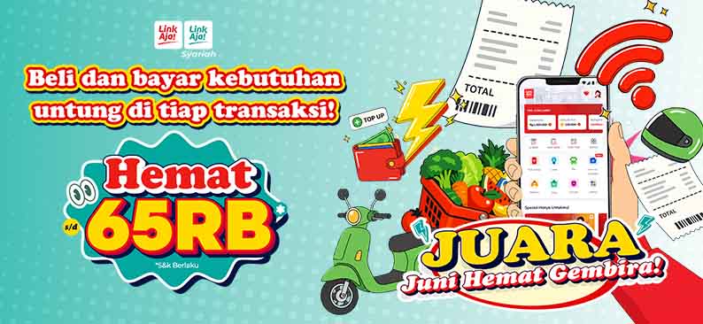 Logo Promo & Diskon LinkAja Juni 2026 | LinkAja