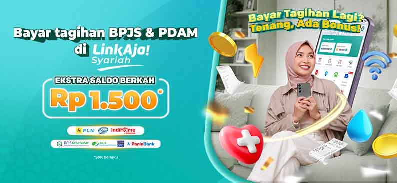 Logo Promo & Diskon LinkAja Juli 2026 | LinkAja