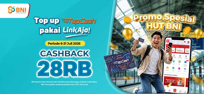 Logo Promo & Diskon LinkAja Juli 2026 | LinkAja