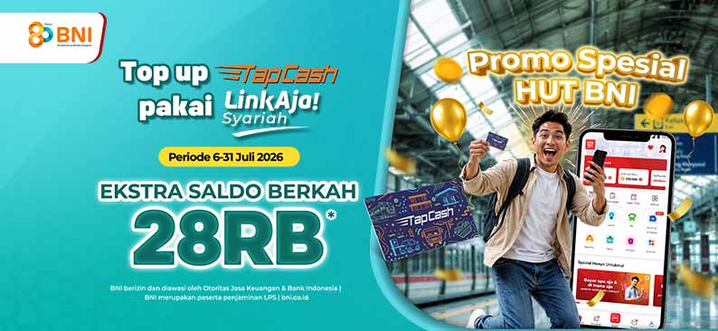 Logo Promo & Diskon LinkAja Juli 2026 | LinkAja