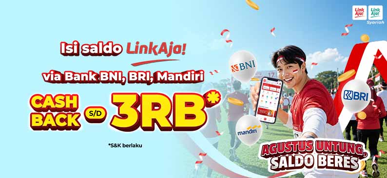 Logo Promo & Diskon LinkAja Agustus 2026 | LinkAja