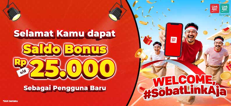 Logo Promo & Diskon LinkAja Agustus 2026 | LinkAja