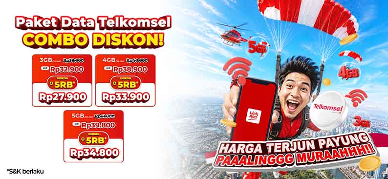 Logo Promo & Diskon LinkAja Agustus 2026 | LinkAja