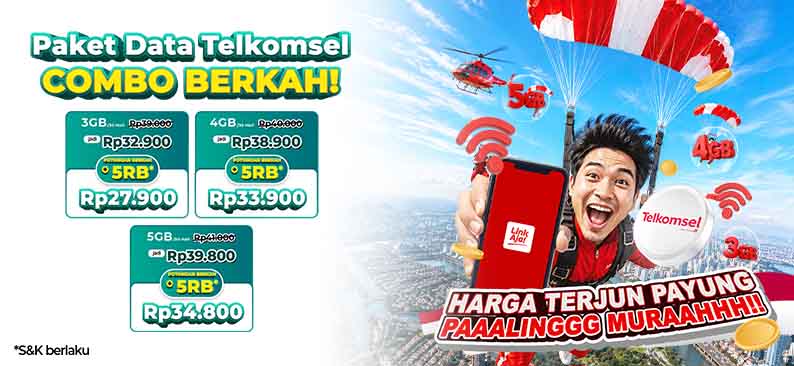 Logo Promo & Diskon LinkAja Agustus 2026 | LinkAja
