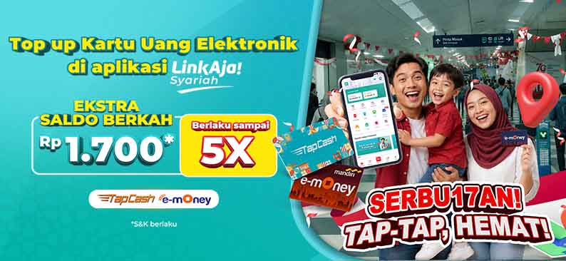 Logo Promo & Diskon LinkAja Agustus 2026 | LinkAja