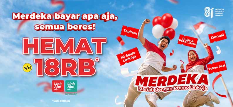 Logo Promo & Diskon LinkAja Agustus 2026 | LinkAja