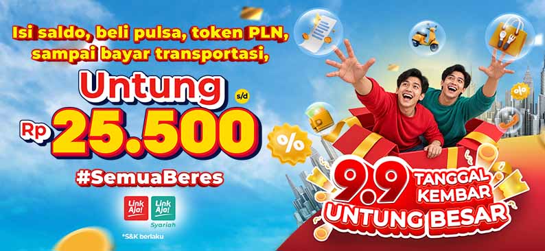 Logo Promo & Diskon LinkAja September 2026 | LinkAja