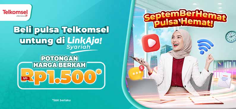 Logo Promo & Diskon LinkAja September 2026 | LinkAja