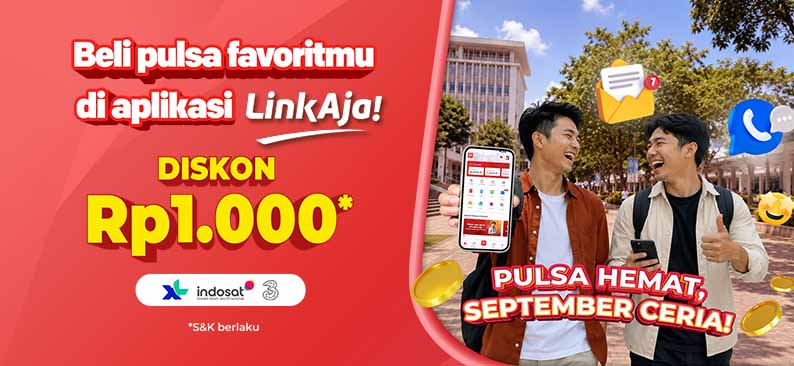 Logo Promo & Diskon LinkAja September 2026 | LinkAja