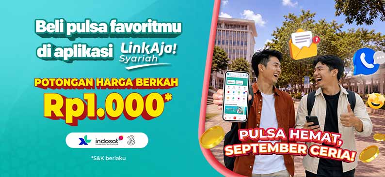 Logo Promo & Diskon LinkAja September 2026 | LinkAja